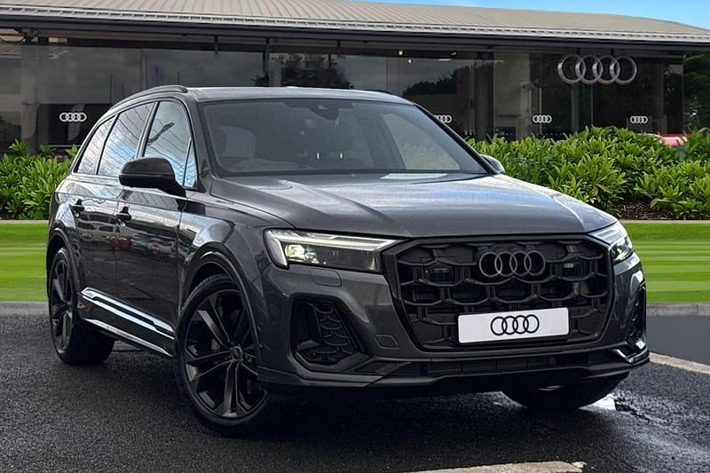 Grey New 2025 Audi Q7 Black Edition SUV | £64,610 - Image 1/4