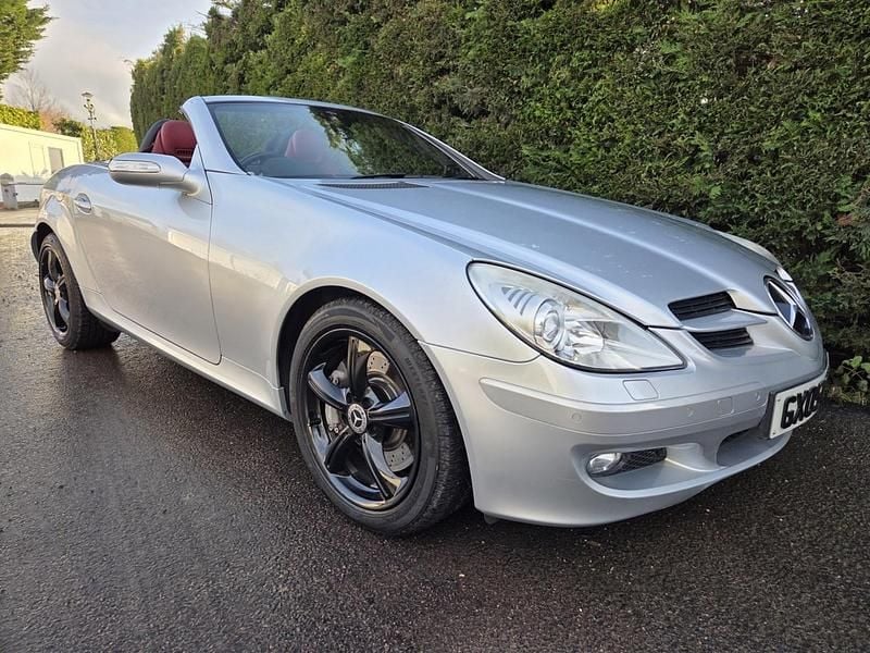 Used Mercedes SLK350 2005 Silver Cabriolet