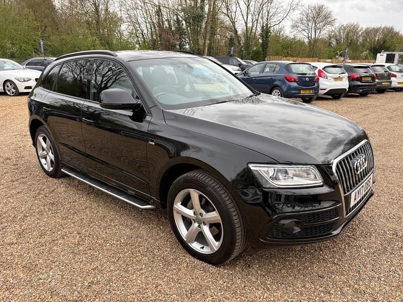 Used Audi Q5 S-Line 150 HP (110 kW) 2017 Black SUV