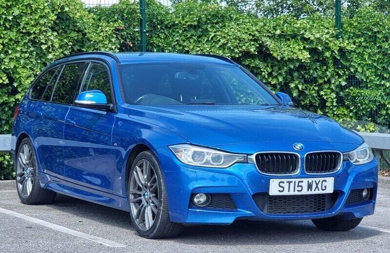 Blue Used 2015 BMW 330 M Sport Estate | £8,975 (A bit pricey) - Image 1/4