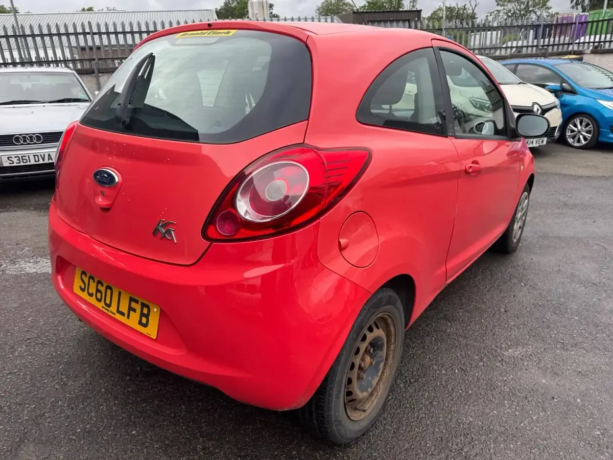 Used Ford Ka S 69 HP (50 kW) 2011 Red Hatchback