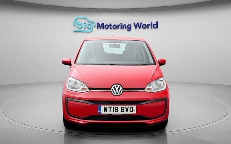 Usado VW up! S 60 HP (44 kW) 2018 Vermelho Citadino