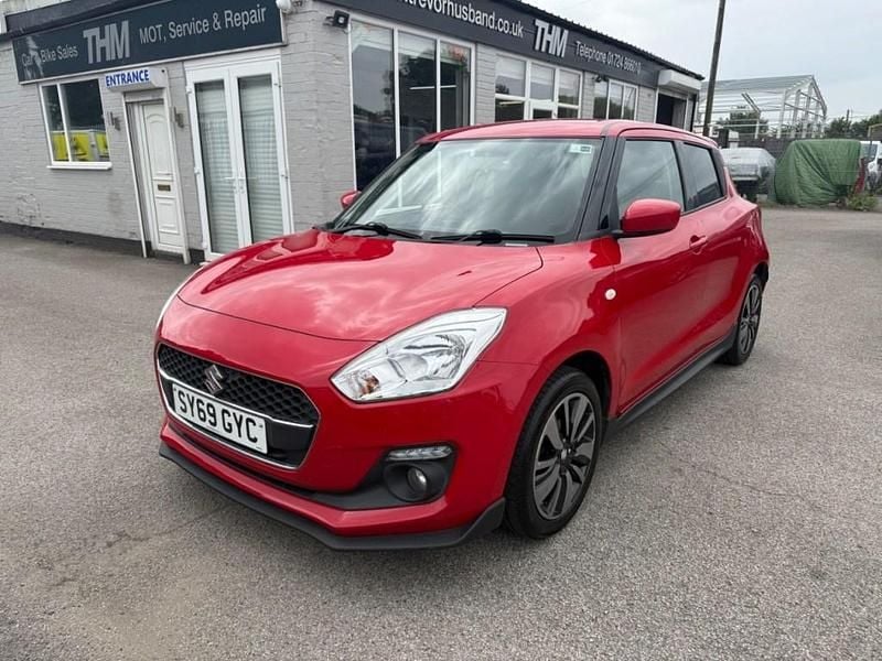 Used Suzuki Swift 2019 Red Hatchback