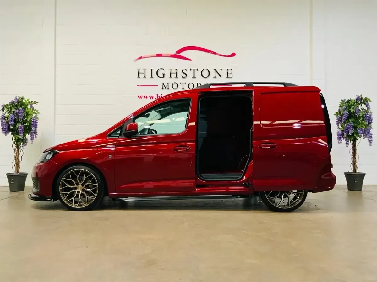 New VW Caddy Pro 2026 Red MPV