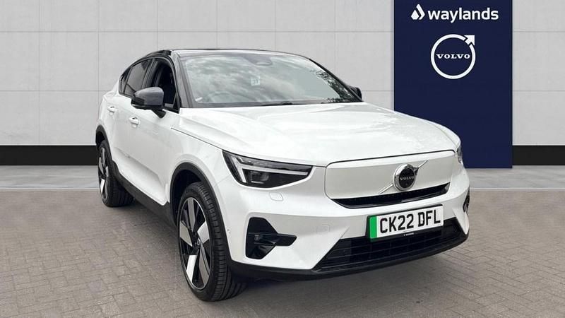 White Used 2022 Volvo EC40 Pro SUV | £26,840 (Fair price) - Image 1/4