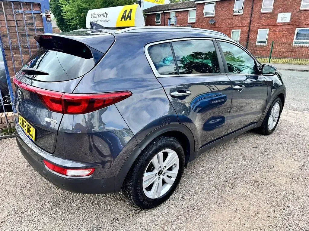 Used Kia Sportage 114 HP (83 kW) 2018 Silver SUV