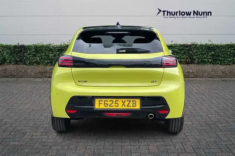 Used Peugeot 208 GT 102 HP (75 kW) 2025 Yellow Hatchback