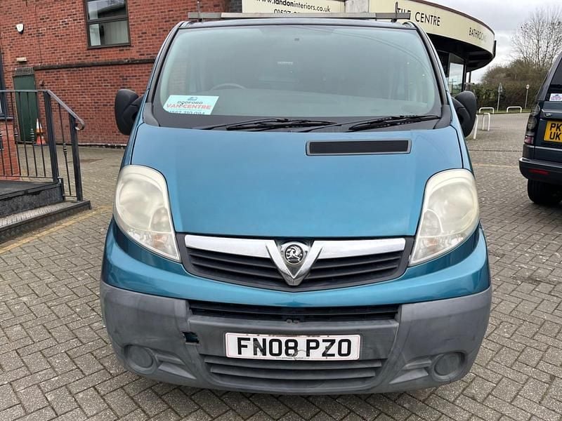 Used Vauxhall Vivaro 115 HP (84 kW) 2008 Blue MPV