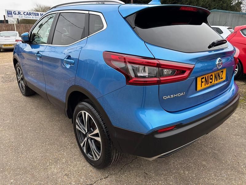 Used Nissan Qashqai N-Connecta 2019 Blue SUV
