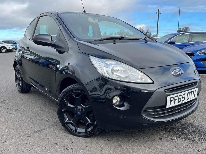 Used Ford Ka Zetec 69 HP (50 kW) 2016 Black Hatchback