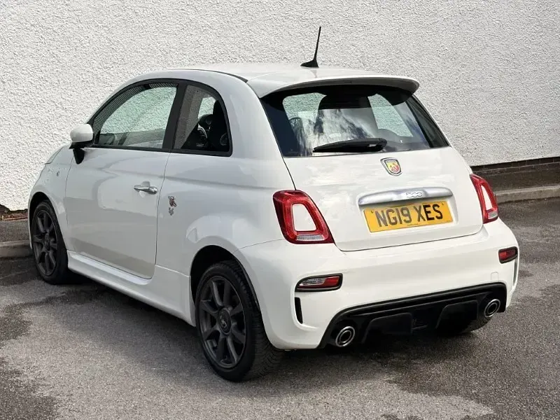 Used Abarth 595 145 HP (106 kW) 2019 White Hatchback