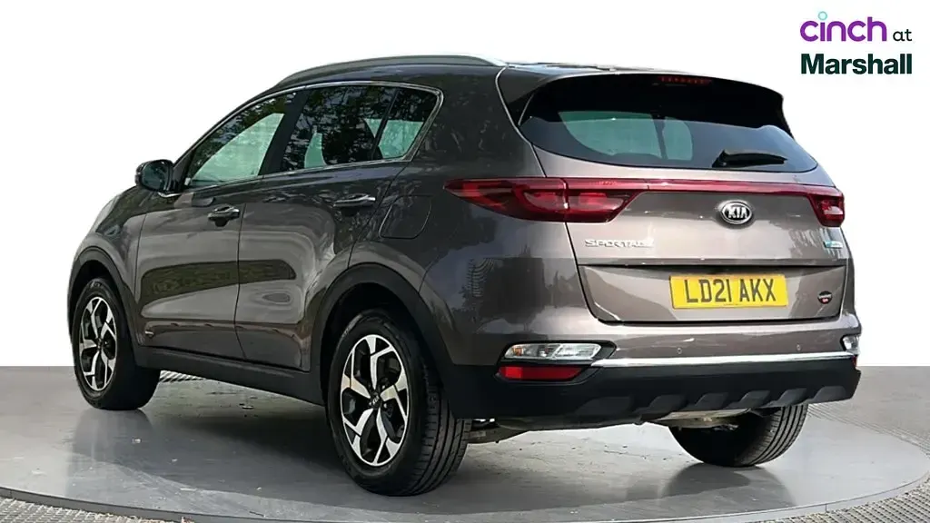 Used Kia Sportage 136 HP (100 kW) 2021 Brown SUV