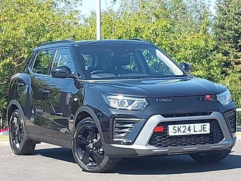 Black Used 2024 Ssangyong (KGM) Tivoli SUV | £15,498 (Fair price) - Image 1/4