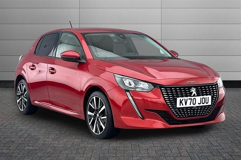 Red Used 2020 Peugeot 208 Allure Hatchback | £9,490 (Fair price) - Image 1/4