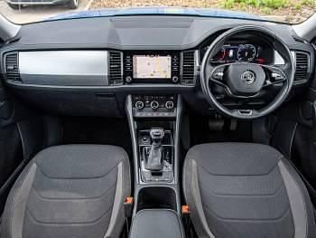 Used Skoda Kodiaq SE Drive 150 HP (110 kW) 2022 Blue SUV