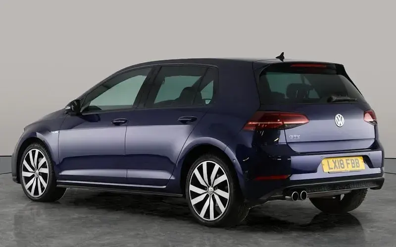 Used VW Golf VII Advance 204 HP (150 kW) 2018 Blue Hatchback