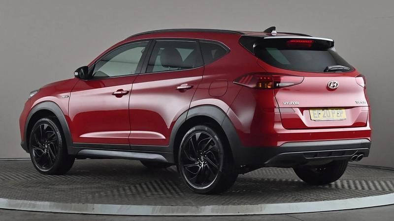 Used Hyundai Tucson N Line 136 HP (100 kW) 2020 Red SUV