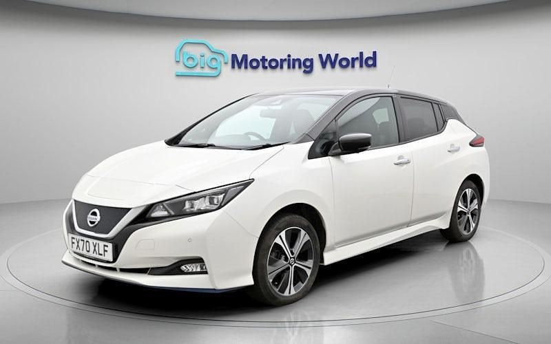 Usado Nissan Leaf Tekna 160 kW (218 HP) 2020 Branco Citadino
