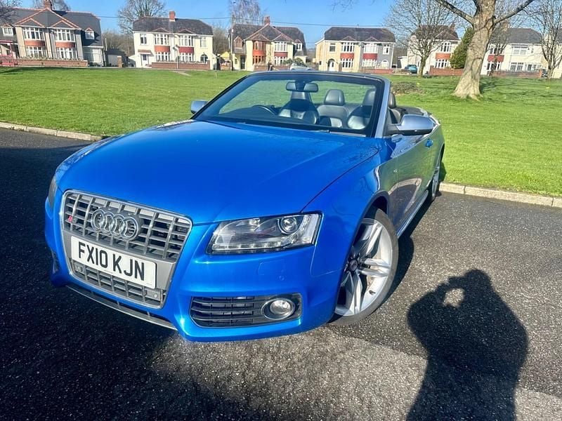 Used Audi A5 Cabriolet 2010 Blue Cabriolet