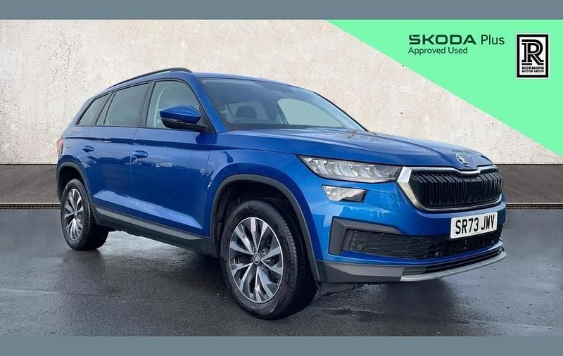Used Skoda Kodiaq SE Drive 147 HP (108 kW) 2023 Blue SUV