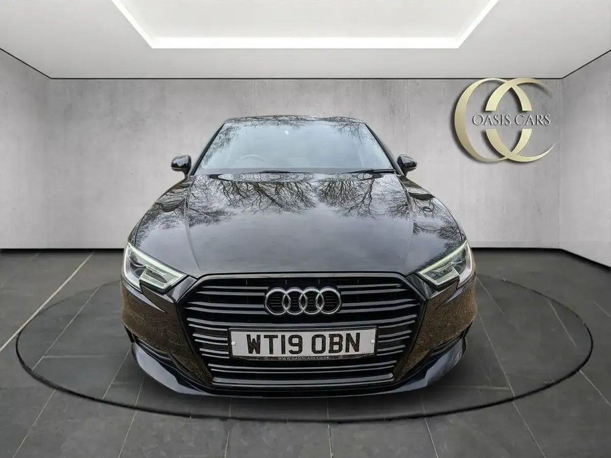 Used Audi A3 116 HP (85 kW) 2019 Black Sedan