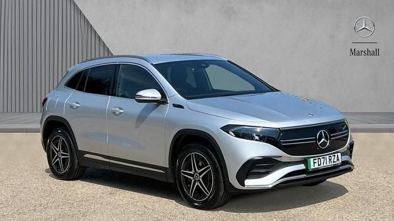 Iridium silver metallic Used 2022 Mercedes EQA350 AMG line SUV | £22,769 (Fair price) - Image 1/4