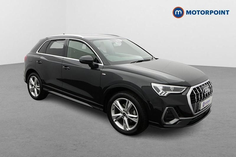 Black Used 2022 Audi Q3 S-Line SUV | £20,949 (Good price) - Image 1/4