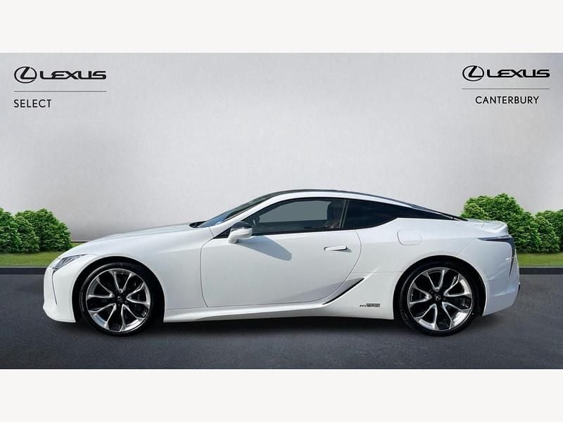 Used Lexus LC 500 Sport Line 2019 White Coupe