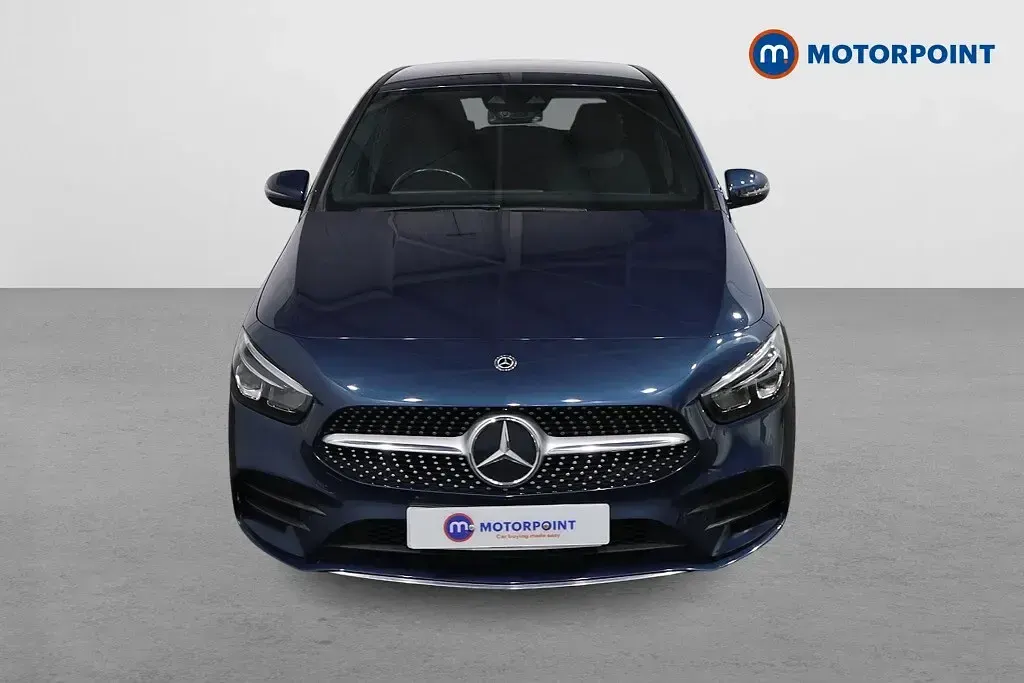 Used Mercedes B180 AMG line 136 HP (100 kW) 2020 Blue Hatchback