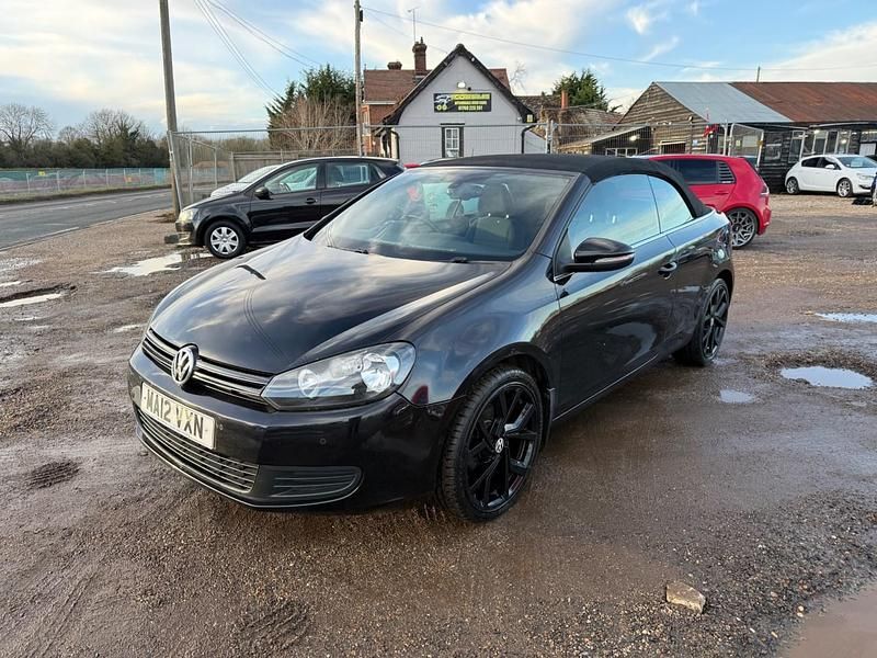 Used VW Golf Cabriolet S 2012 Black Cabriolet