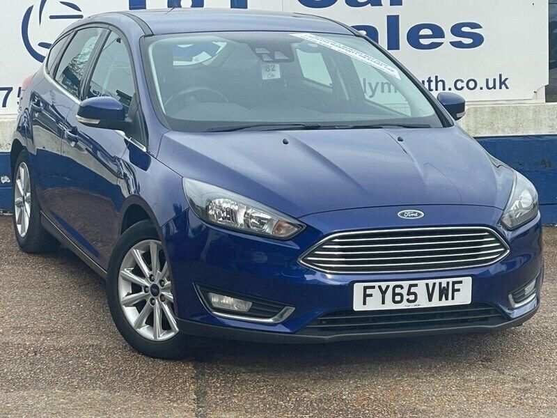 Blue Used 2015 Ford Focus Titanium Hatchback | £7,995 (A bit pricey) - Image 1/3