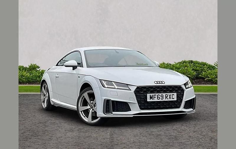 White Used 2019 Audi TT S-Line Coupe | £19,295 (Super price) - Image 1/4