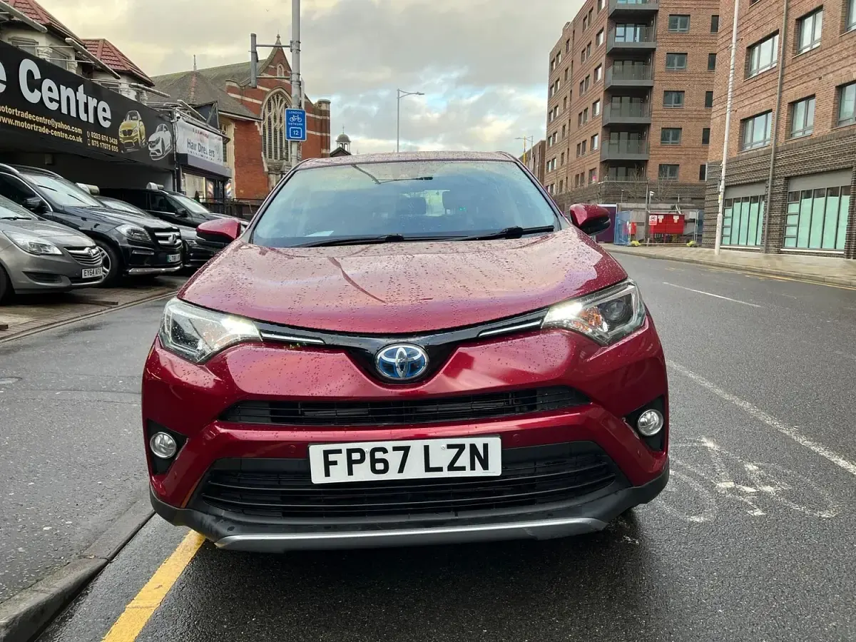 Used Toyota RAV4 Hybrid 2017 Red SUV