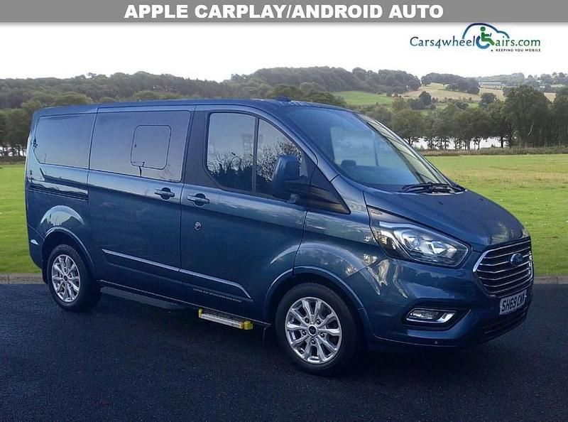Used Ford Tourneo Custom Titanium 2019 Blue Van
