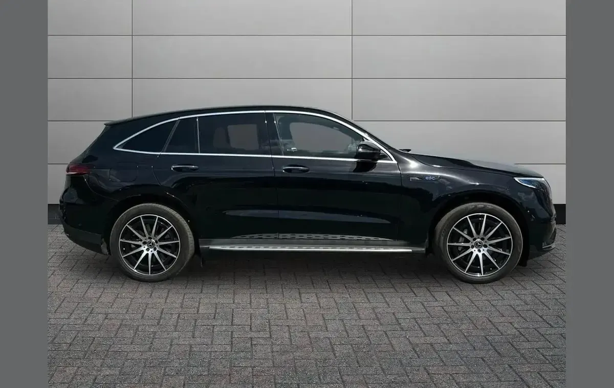 Used Mercedes EQC400 AMG line 300 kW (408 HP) 2023 Black SUV
