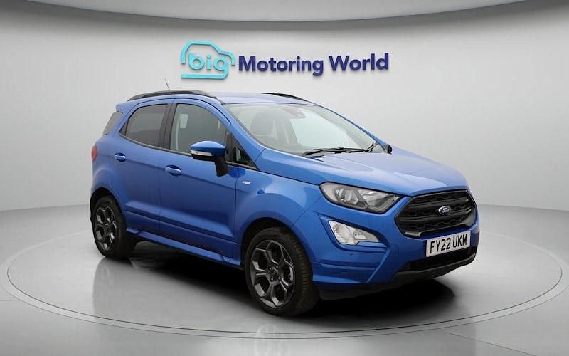 Used Ford Ecosport ST-Line 125 HP (91 kW) 2022 Blue SUV