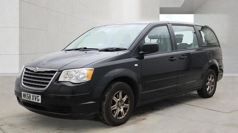 Used Chrysler Grand Voyager 2008 Black MPV