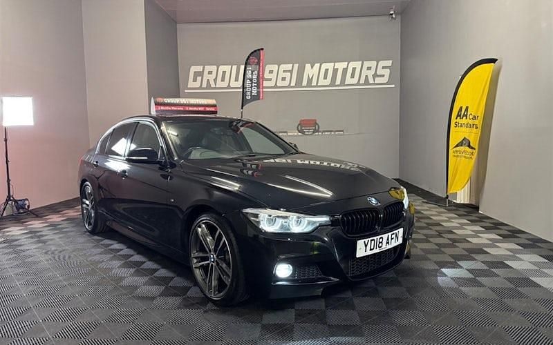 Used BMW 320 M Sport 184 HP (135 kW) 2018 Black Sedan