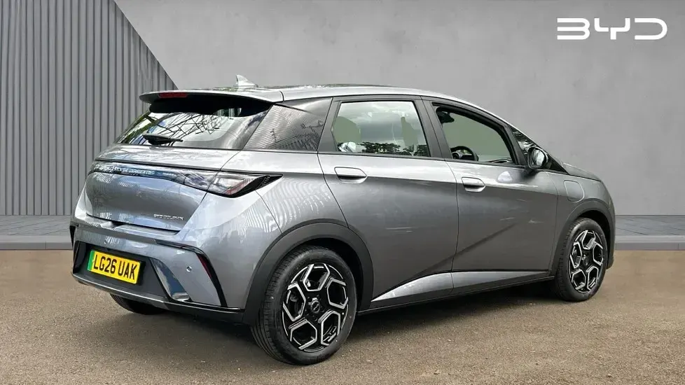 New BYD Dolphin Boost 129 kW (176 HP) 2026 Grey Hatchback