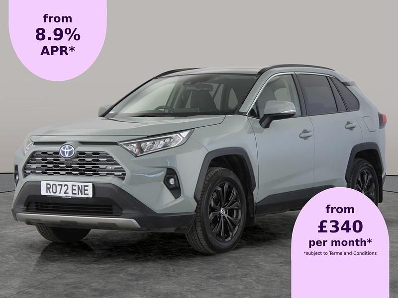 Green Used 2022 Toyota RAV4 Hybrid Design SUV | £22,807 (Good price) - Image 1/1