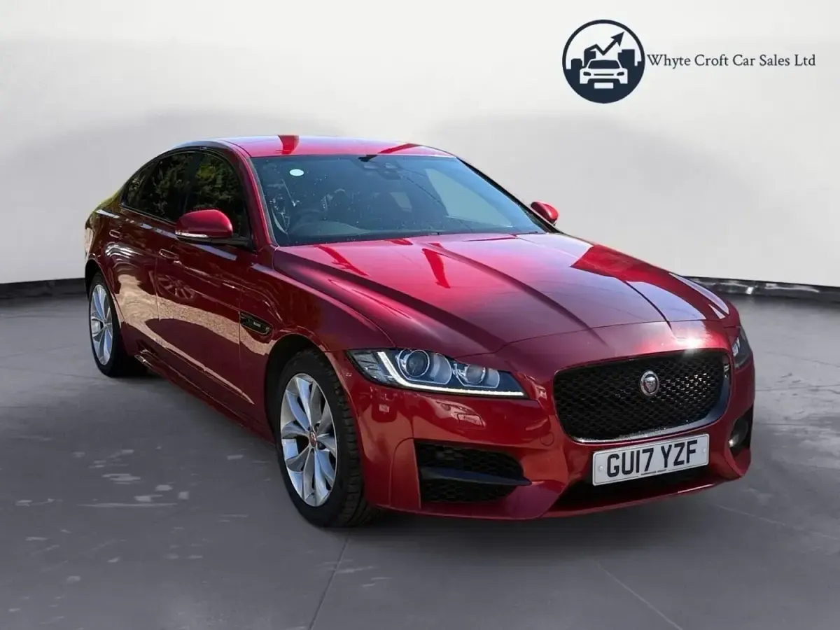 Begagnad Jaguar XF R-Sport 2017 Röd Sedan