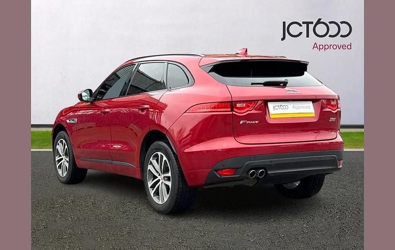 Used Jaguar F-Pace R-Sport 177 HP (130 kW) 2018 Red SUV