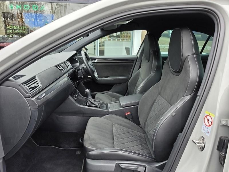 Used Skoda Superb SportlinePlus 190 HP (139 kW) 2023 Grey Hatchback