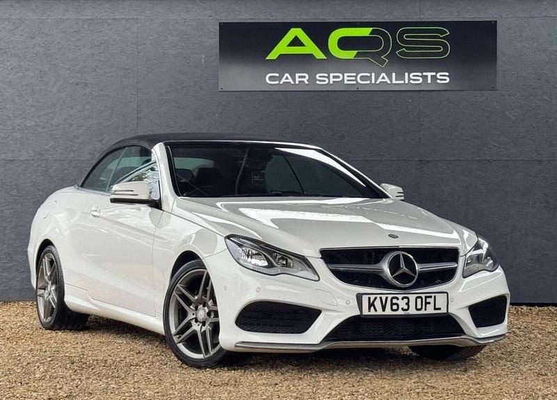 Used Mercedes E250 AMG 2014 White Cabriolet