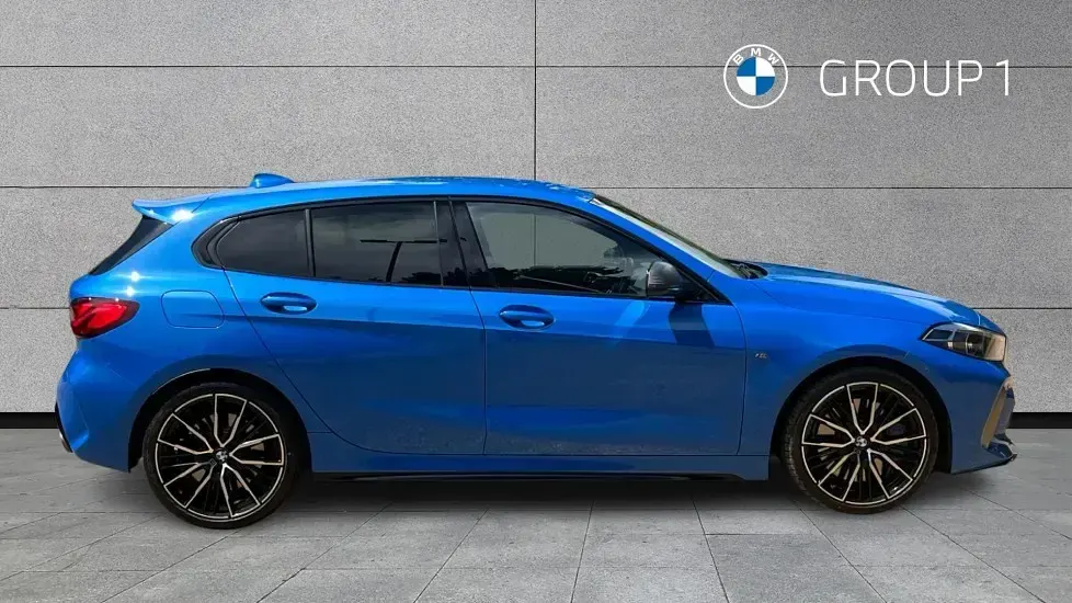 Used BMW M135 Shadowline 306 HP (225 kW) 2023 Blue Hatchback