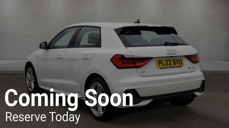 Used Audi A1 Sportback S-Line 2022 White Hatchback