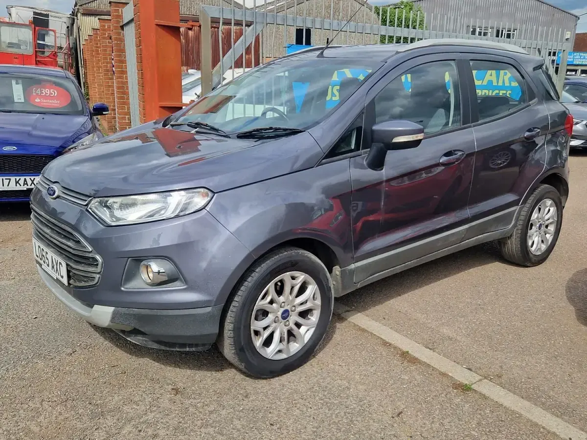 Used Ford Ecosport Zetec 125 HP (91 kW) 2015 Grey SUV