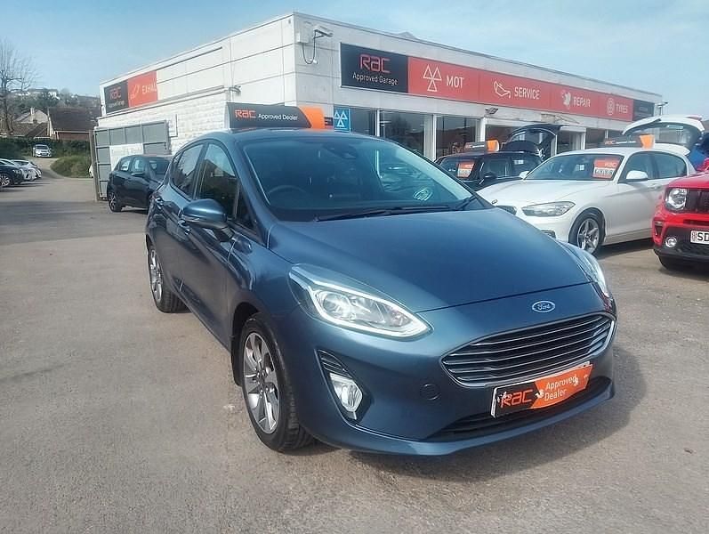 Used Ford Fiesta Zetec 70 HP (51 kW) 2019 Blue Hatchback