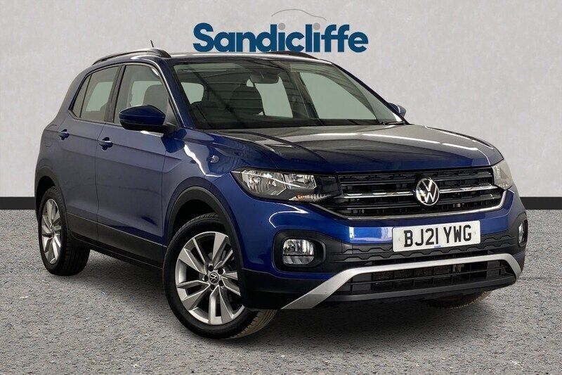 Colour Used 2021 VW T-Cross SE SUV | £12,438 (Fair price) - Image 1/4