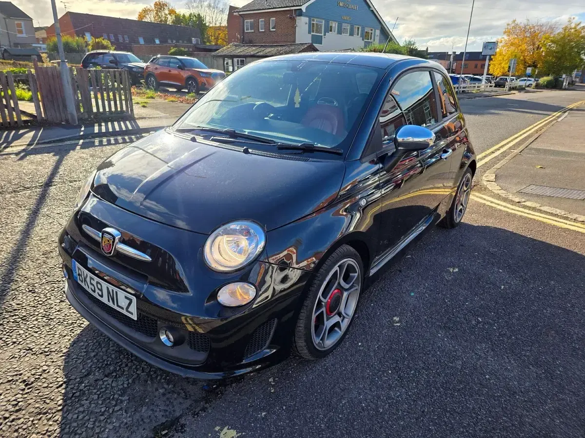 Used Abarth 500 135 HP (99 kW) 2009 Black Hatchback